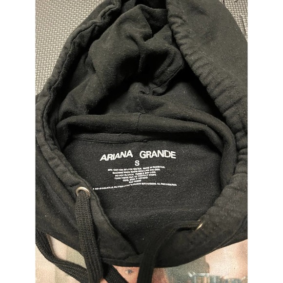 ARIANA GRANDE POSITIONS TOUR CONCERT HOODIE HOODED SWEATSHIRT Sz Mens Small - Picture 3 of 7